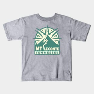 Mount Le Conte Great Smoky Mountains, Tennessee Kids T-Shirt